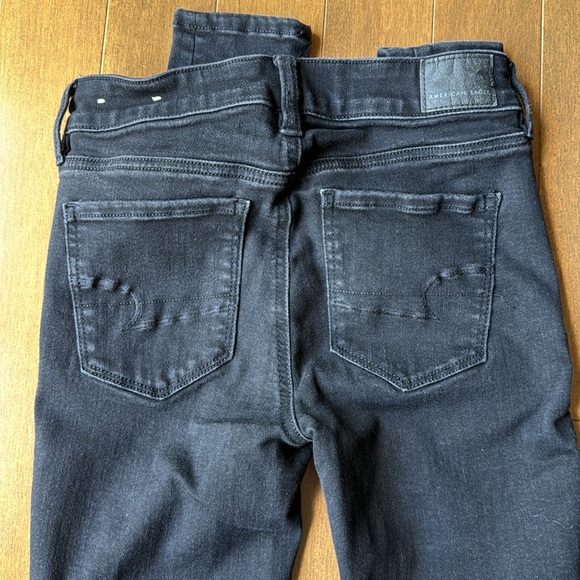 AEO black Jegging 2 LONG - Picture 4 of 4